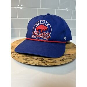 Buffalo Bills '47 Brand Hitch Snapback Hat Cap Red White Blue NFL OSFM